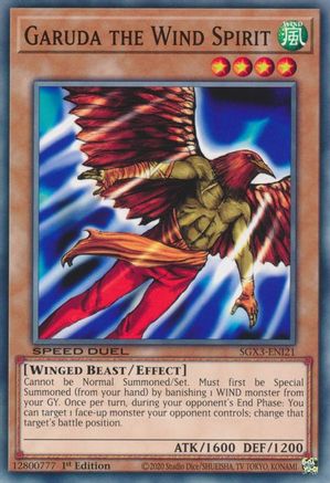 Image of Garuda the Wind Spirit [SGX3-ENI21] Common
