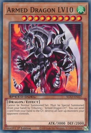 Image of Armed Dragon LV10 [SGX3-ENI27] Common