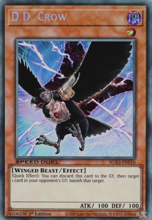 Image of D.D. Crow [SGX3-ENF10] Secret Rare