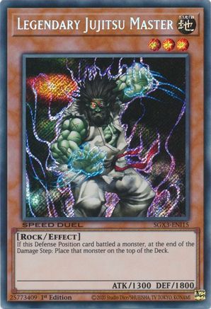 Image of Legendary Jujitsu Master [SGX3-ENI15] Secret Rare