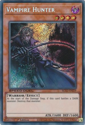 Image of Vampire Hunter [SGX3-ENI19] Secret Rare