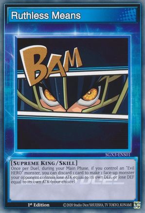 Image of Ruthless Means [SGX3-ENS01] Common