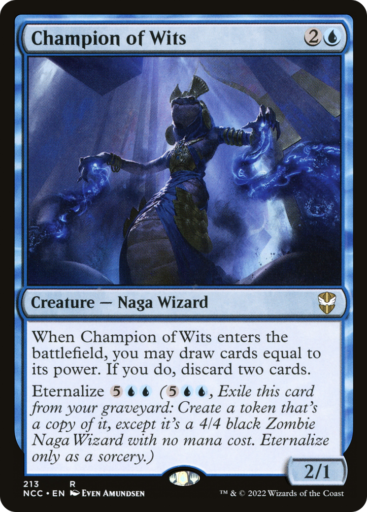 Image of Champion of Wits [Streets of New Capenna Commander]