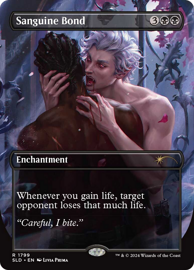 Image of Sanguine Bond (SLD-1799) - Secret Lair Drop (Borderless) Foil