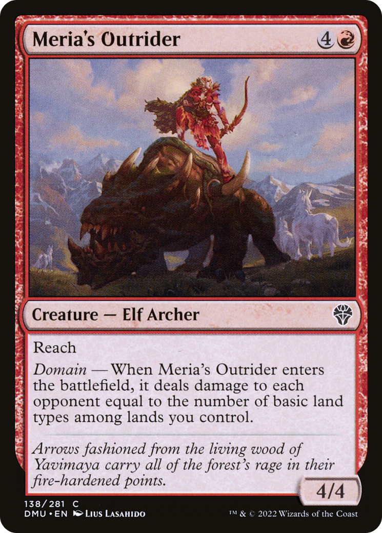 Image of Meria's Outrider [Dominaria United]