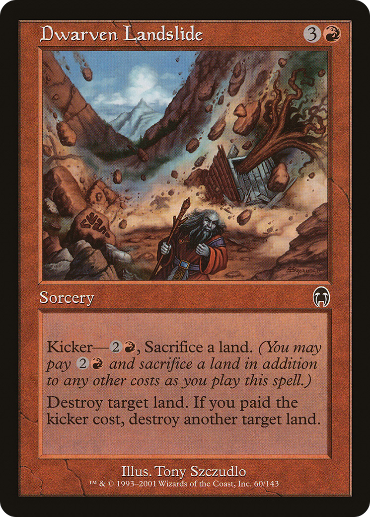 Image of Dwarven Landslide [Apocalypse]