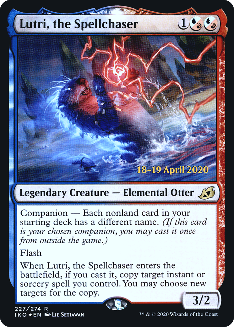 Image of Lutri, the Spellchaser [Ikoria: Lair of Behemoths Prerelease Promos]