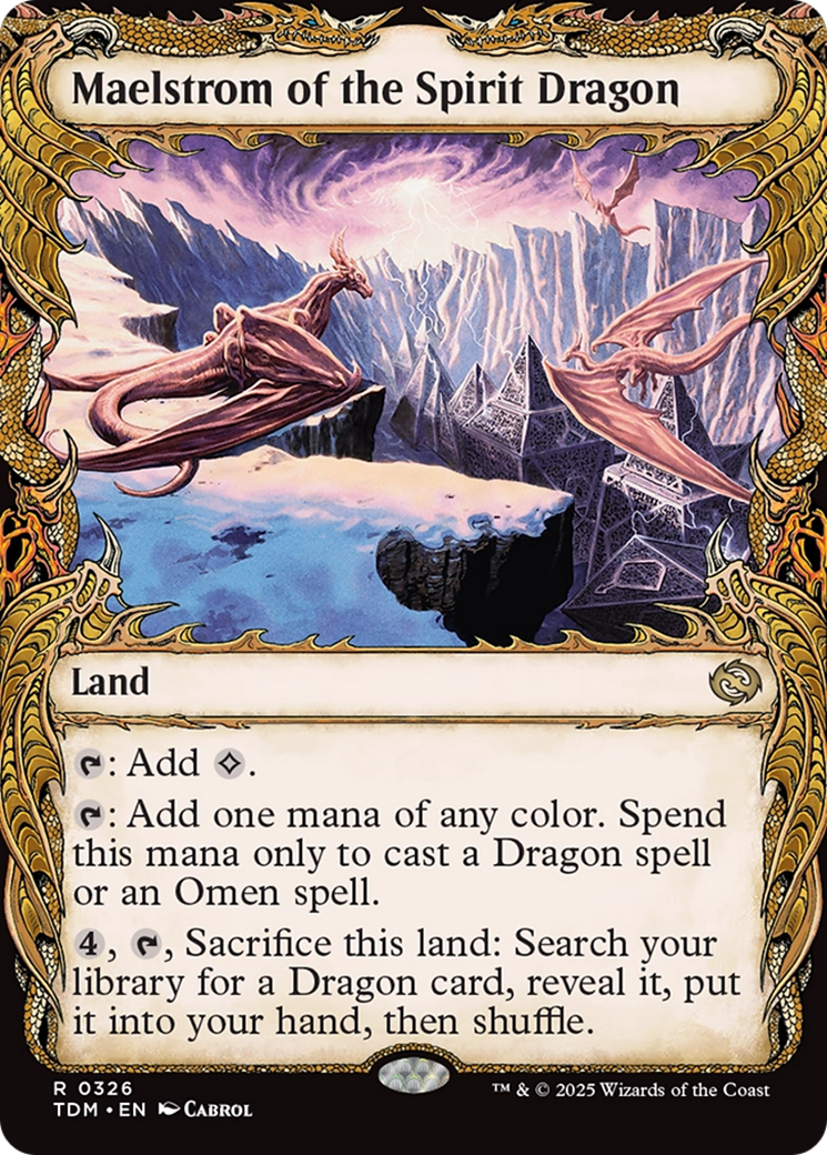 Image of Maelstrom of the Spirit Dragon (Showcase) [Tarkir: Dragonstorm]