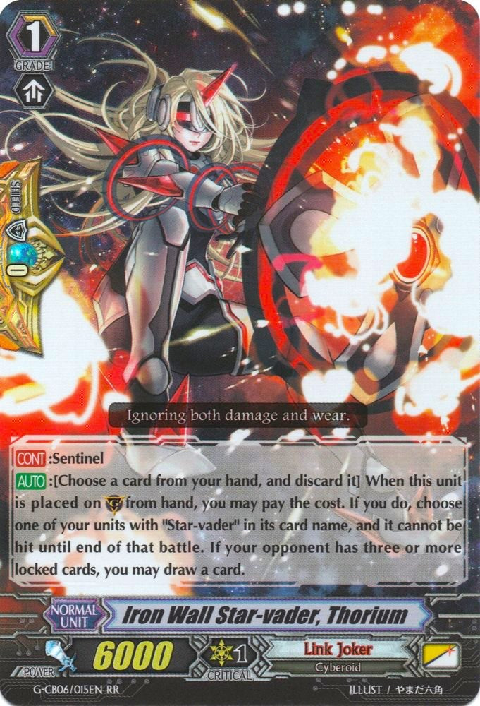 Image of Iron Wall Star-vader, Thorium (G-CB06/015EN) [Rondeau of Chaos and Salvation]