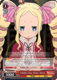 Image of Forbidden Library Warden, Beatrice (RZ/S46-E037 R) [Re:ZERO]