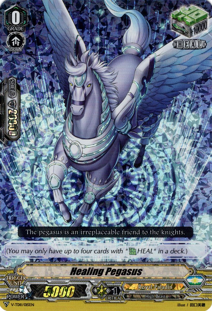 Image of Healing Pegasus (Parallel Foil) (V-TD11/015EN) [Altmile]