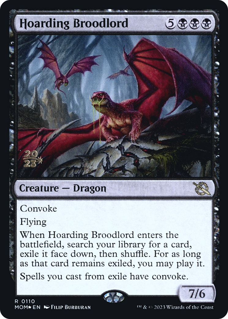 Image of Hoarding Broodlord [March of the Machine Prerelease Promos]