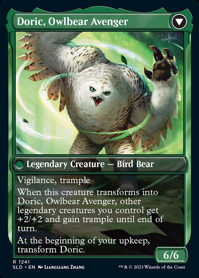 Image of Doric, Nature's Warden // Doric, Owlbear Avenger [Secret Lair Drop Series]