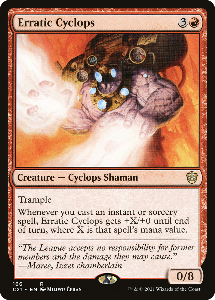 Image of Erratic Cyclops [Commander 2021]