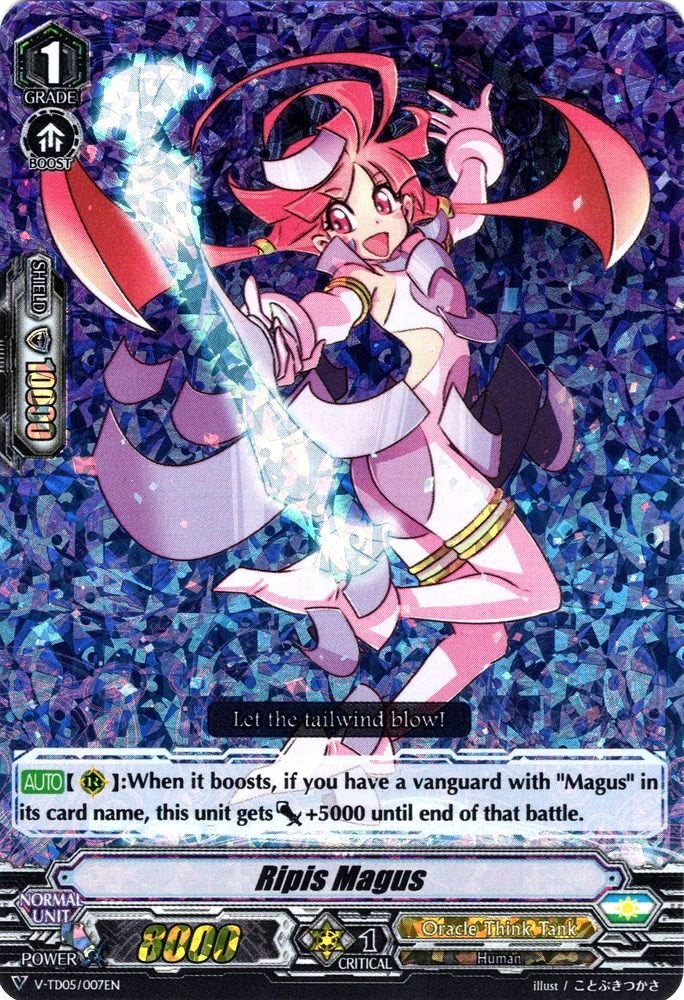 Image of Ripis Magus (Parallel Foil) (V-TD05/007EN) [Misaki Tokura]