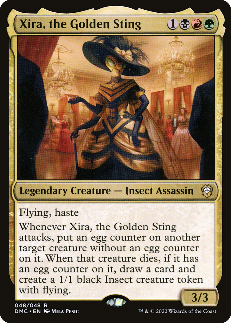 Image of Xira, the Golden Sting [Dominaria United Commander]