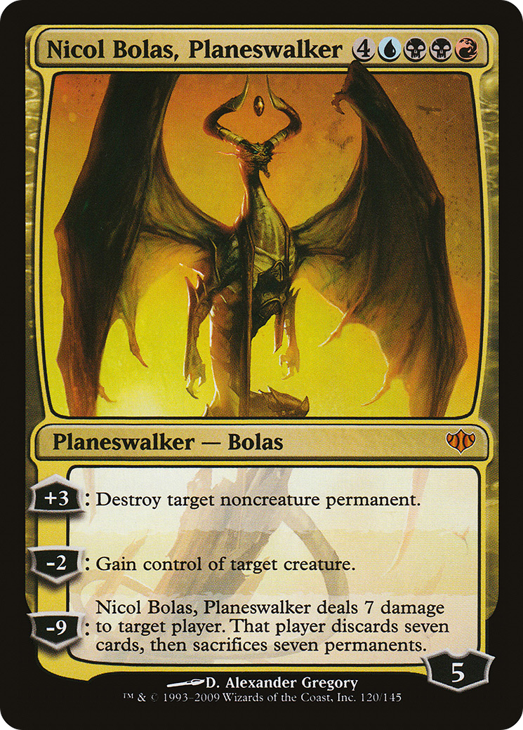 Image of Nicol Bolas, Planeswalker [Conflux]