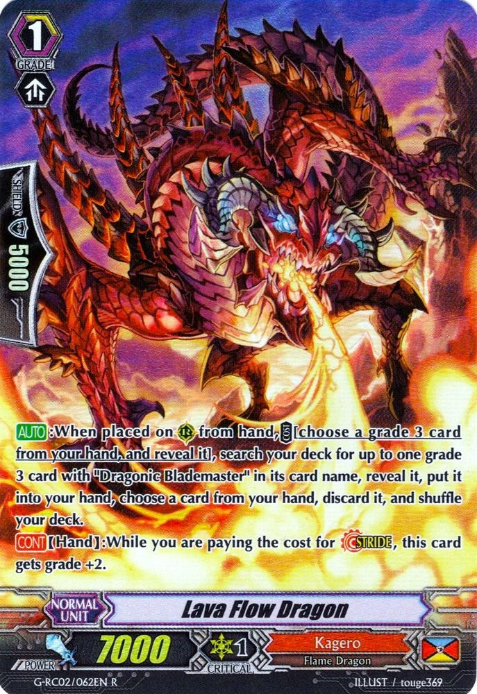 Image of Lava Flow Dragon (G-RC02/062EN) [Revival Collection]