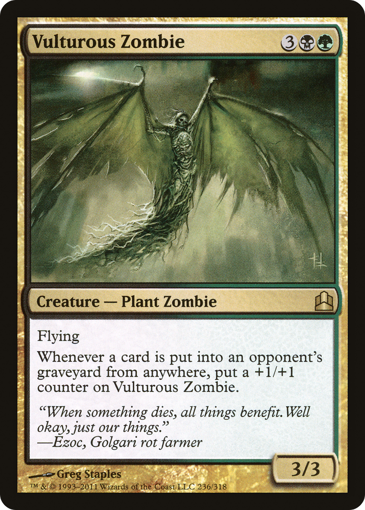 Image of Vulturous Zombie [Commander 2011]