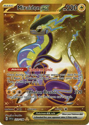 Image of Miraidon ex (253/198) [Scarlet & Violet: Base Set]