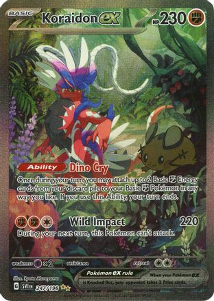 Image of Koraidon ex (247/198) [Scarlet & Violet: Base Set]