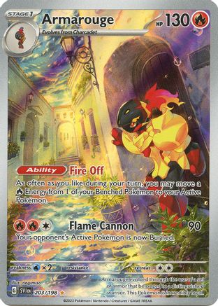 Image of Armarouge (203/198) [Scarlet & Violet: Base Set]