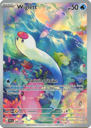 Image of Wiglett (206/198) [Scarlet & Violet: Base Set]