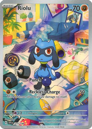 Image of Riolu (215/198) [Scarlet & Violet: Base Set]