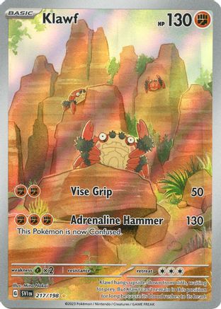 Image of Klawf (217/198) [Scarlet & Violet: Base Set]