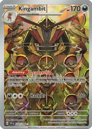 Image of Kingambit (220/198) [Scarlet & Violet: Base Set]