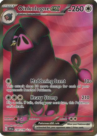 Image of Oinkologne ex (234/198) [Scarlet & Violet: Base Set]