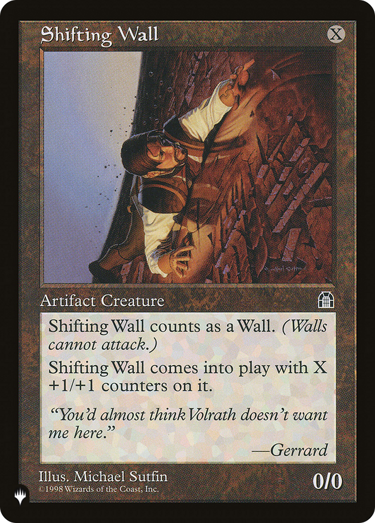 Image of Shifting Wall [The List]