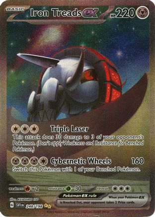 Image of Iron Treads ex (248/198) [Scarlet & Violet: Base Set]