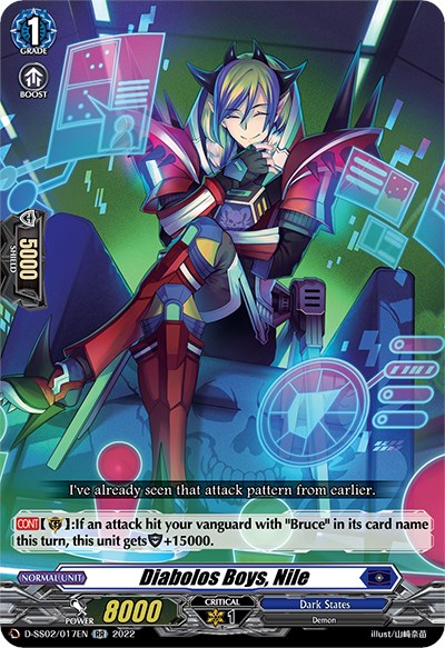 Image of Diabolos Boys, Nile (D-SS02/017EN) [Festival Collection 2022]