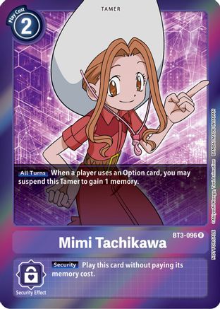 Image of Mimi Tachikawa [BT3-096] (Event Pack 4) [Release Special Booster Promos]