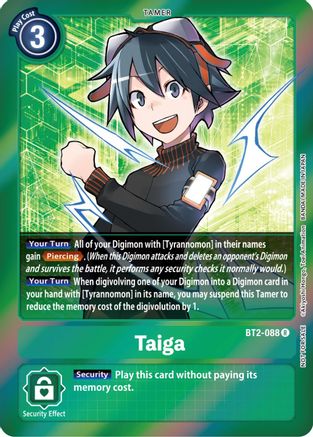 Image of Taiga [BT2-088] (Event Pack 4) [Release Special Booster Promos]