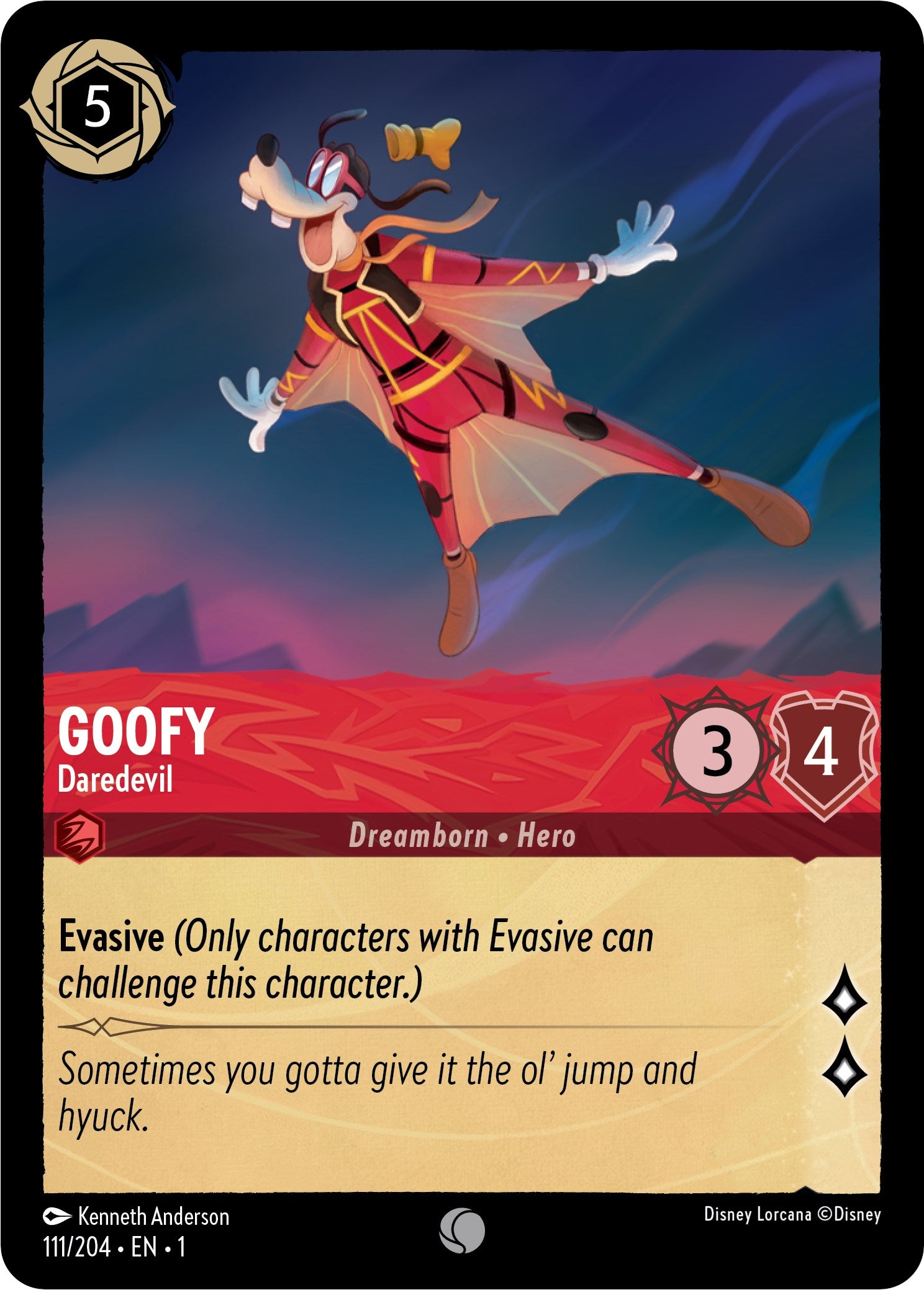 Image of Goofy - Daredevil (111/204) [The First Chapter]