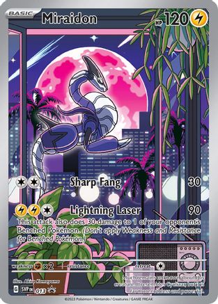 Image of Miraidon (013) [Scarlet & Violet: Black Star Promos]