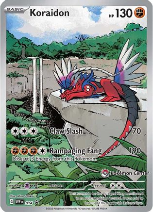 Image of Koraidon (014) (Pokemon Center Exclusive) [Scarlet & Violet: Black Star Promos]