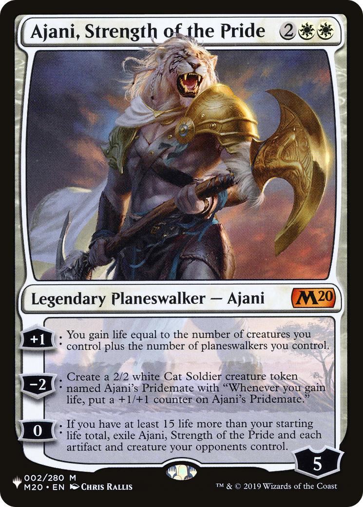 Image of Ajani, Strength of the Pride [The List]