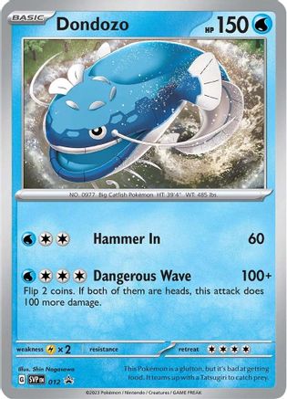 Image of Dondozo (012) [Scarlet & Violet: Black Star Promos]
