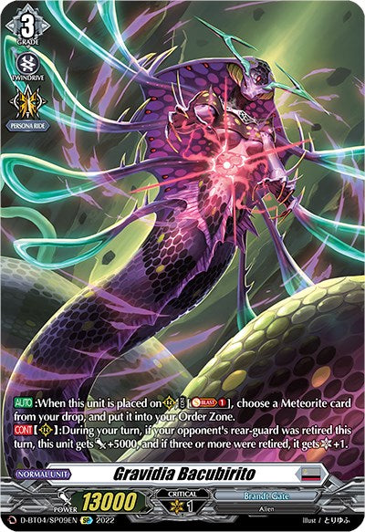 Image of Gravidia Bacubirito (D-BT04/SP09EN) [Awakening of Chakrabarthi]