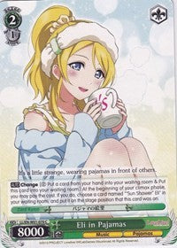 Image of Eli in Pajamas (LL/EN-W01-070 C) [Love Live! DX]