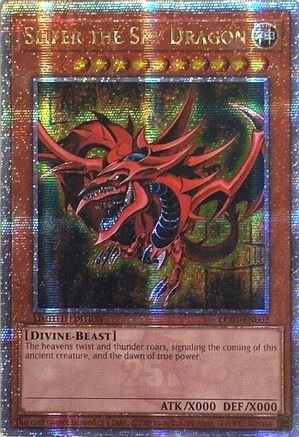 Image of Slifer the Sky Dragon (25th Anniversary) [LC01-EN002] Quarter Century Secret Rare