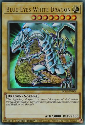 Image of Blue-Eyes White Dragon (25th Anniversary) [LC01-EN004] Ultra Rare