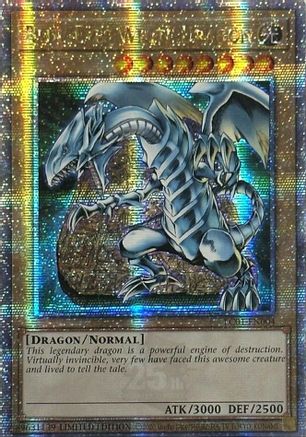 Image of Blue-Eyes White Dragon (25th Anniversary) [LC01-EN004] Quarter Century Secret Rare