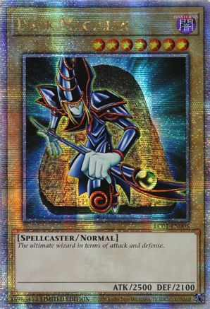 Image of Dark Magician (25th Anniversary) [LC01-EN005] Quarter Century Secret Rare