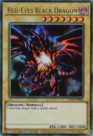 Image of Red-Eyes Black Dragon (25th Anniversary) [LC01-EN006] Ultra Rare