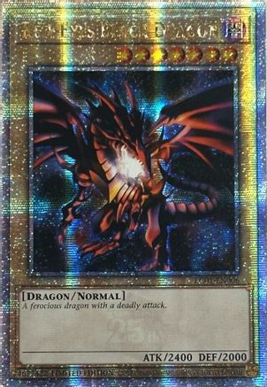 Image of Red-Eyes Black Dragon (25th Anniversary) [LC01-EN006] Quarter Century Secret Rare