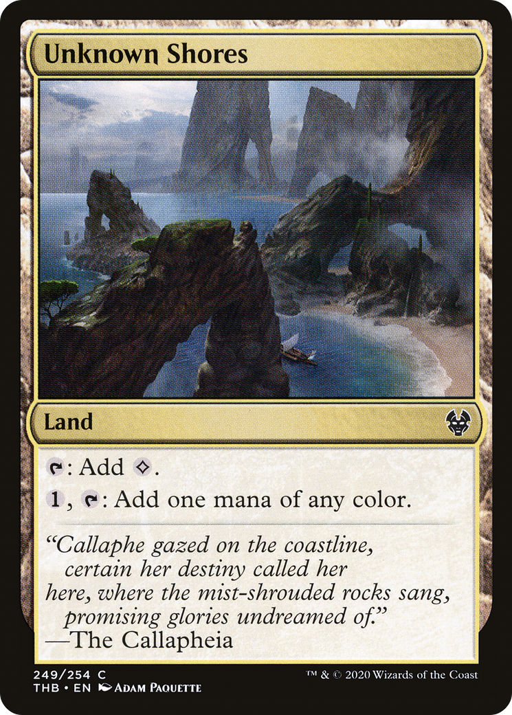 Image of Unknown Shores [Theros Beyond Death]